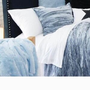 Luxurious Blue Duvet Cover Bedding Set